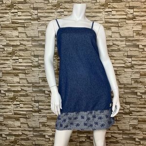 🍍Vintage Calvin Klein Denim Mini Dress